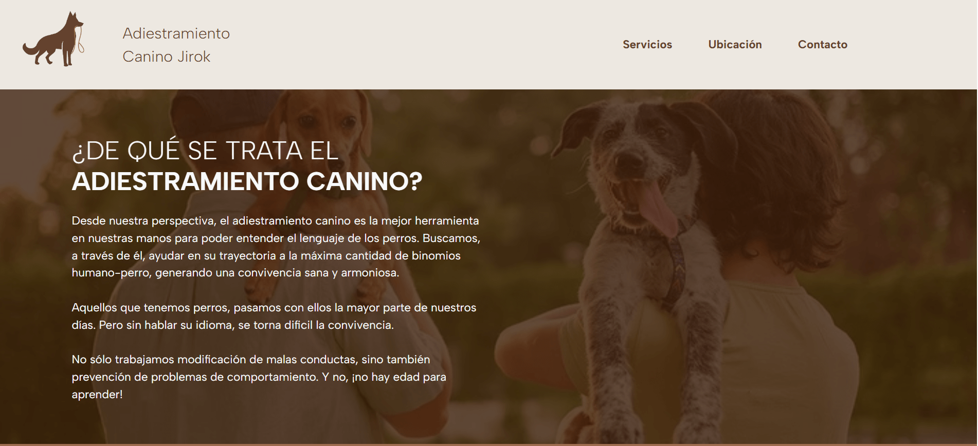 Web de Adiestramiento Canino